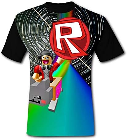 JIFEIMAOY Custom Print Roblox-Go - Slider Short Sleeve Men's Tee Shirt