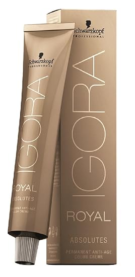 Schwarzkopf IGORA Royal Absolutes Permanent Anti-Age Color Creme 6-60 dunkelblond schoko natur, 1er Pack (1 x 60 ml)