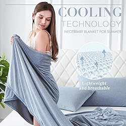 LUXEAR Twin/Full Size Cooling Blanket, Summer