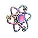 Hand Spinner, TOPUNDER The Anti-Anxiety 360 Spinner Helps Focusing Fidget Toy 3D Figit Kids Adults 13 (Multicolor A)