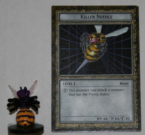 B4-12 Killer Needle Yugioh Level 1 DungeonDice Series 4 Iron Guardians English Dungeon Dice Single Figure and Card