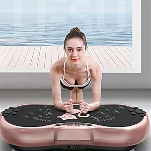 H-XH Large Vibration Plate Exercise Machine，Vibration Fitness Trainer 200kg Remote Control Magnetic Therapy Massage， For Weight Loss & Toning
