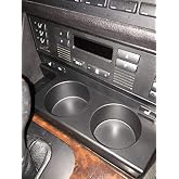 Cup Holder Insert Accessories for BMW E39 5 Series 528i 525i 530i 540i M5 1997-2003 Coupe Sedan Insight,Center Console Drink Bottle Cup Holder Adapter Replace