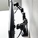 Vari Dual-Monitor Arm 180 Degree - Easy Installation - Perfect for Tight Spaces (up to 27