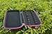 FLYMEI Portable Essential Oil Carrying Case Oils Case for Oils Organizer - Easy to Hold 16 (2ml/3ml) oil bottles (Pink)