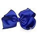 XIMA 20pcs 8inch baby Boutique Grosgrain Ribbon Hair Bows Clips for Baby girls Hair bows (With Alligator, Mixcolors)