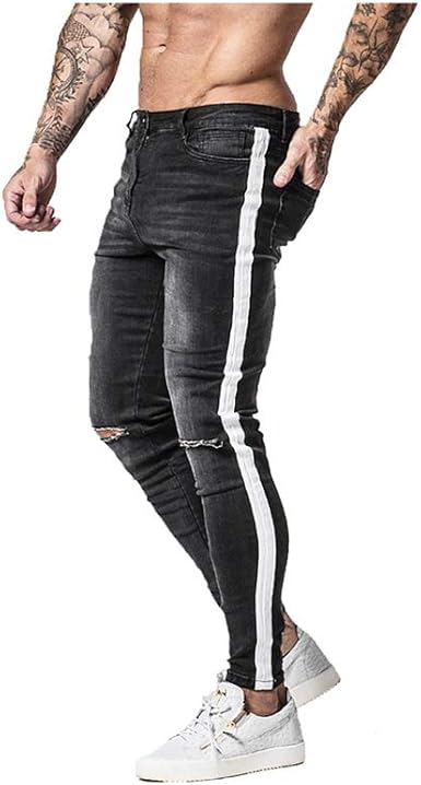 pleated skinny jeans
