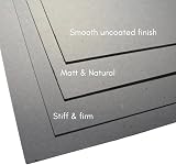 BCreativetolearn A4 Greyboard 15 Sheets 1mm Thick Recycled Mount Board view 4