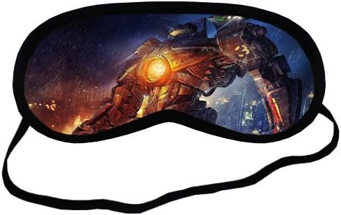 Custom Pacific Rim Sleeping Mask Novelty Travel Or Home Soft Cotton Sleeping Aids Eye Mask Cover Shade Blindfold Rest Shield