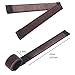 Hisight 2pcs Fashion Hair Styling Disk Hair , Donut Former Foam DIY Tool (brown)