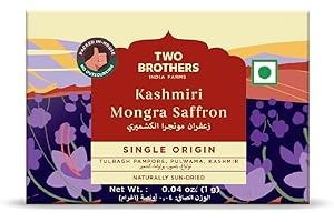 TWO BROTHERS Organic Farms Kashmiri Mongra Saffron (1g)