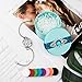 Aromatherapy Essential Oil Diffuser Bracelet Jewelry Birthday Gifts for Women Stainless Steel Adjustable Diffuser Locket Bracelets for Women with 8 Colors Pads Perfect for Jewelry Gift Set for Women