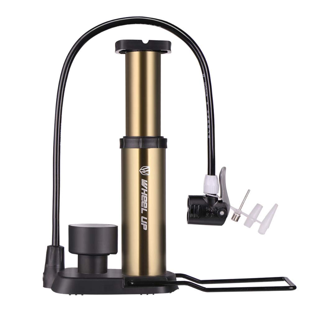 Alloy Bike Tyre Tires Manual 120PSI Air Pump Inflator Tube Pipe Pump