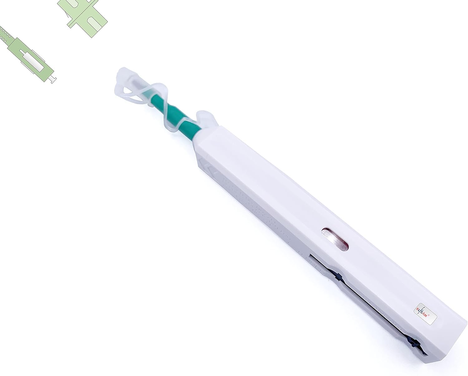 Elfcam – Fibre Optic Cleaning Pen, One Click Cleaner (SC/FC/ST Connectors)