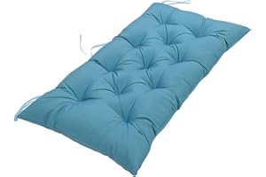 Eoieov Anti-Slip Bench Cushion for Outdoor Garden Furniture Patio Chair Cushions for Indoor Furniture Blue, 40 * 20 in Outdoo