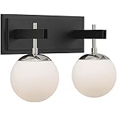 Allie 2-Lt Bath - Black/Polished Nickel