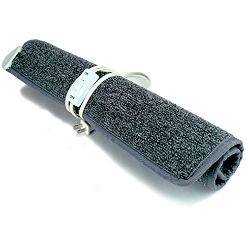Cozy Products CT Cozy Toes Carpeted Foot Warming Heater for Under Desks and More