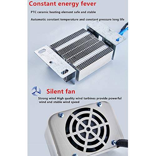 image for MASO 24V 800W Car Heater Kit, High Power 5 Second Fast Heating Defrost
