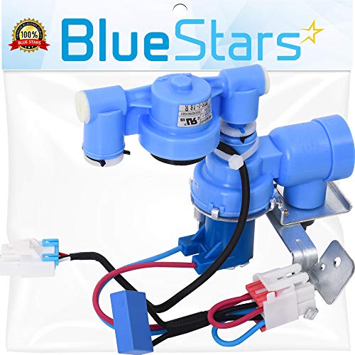 Ultra Durable AJU72992601 Refrigerator Water Inlet Valve Replacement Part by Blue Stars - Exact Fit for LG Refrigerators - Replaces 5221JA2011J 5221JA2011P