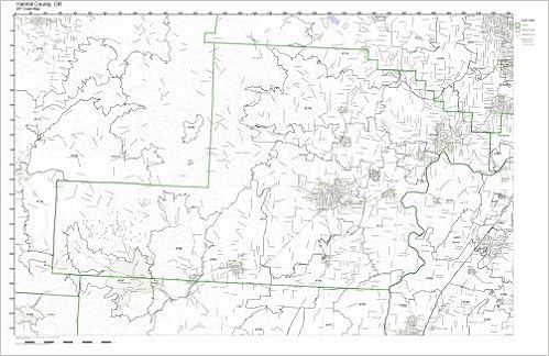 Yamhill County Plat Maps Yamhill County, Oregon Or Zip Code Map Not Laminated: Amazon.com: Office  Products