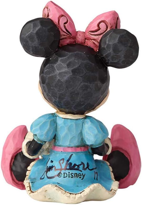 Disney Traditions Jim Shore Minnie Mouse With Heart Figurine, Red, height 7cm - Image 3