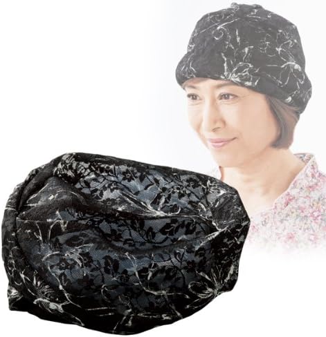 Amazon Co Jp 薄毛隠し 帽子 花柄レースヘアカバー ブラック系 服 ファッション小物 Amazon Co Jp 薄毛隠し 帽子 花柄レースヘアカバー ブラック系 服 ファッション小物
