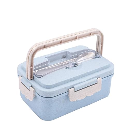 ZR Fiambrera portátil de Paja, vajilla microondas, Fiambrera ...