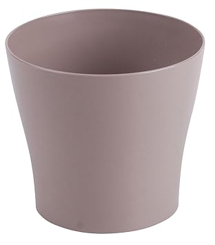 14 Cm 2 Pots Pots De Fleurs 13 Litre En Rose Gris Et Moka Pour Fleurs Et Plantes Pots à Herbes Lot De 12 Moka