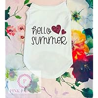 Hello Summer Dog Shirt