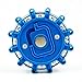 Blue LED Roadside Flare Flashing Warning Light Outdoor Safety Emergency Disc Beacon,Magnetic Base for Car or Marine Boat (Pack of 3) (Blue)