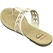 Alpine Swiss Womens Suede Lined Cutout T-Strap Flip Flop Thong Sandals