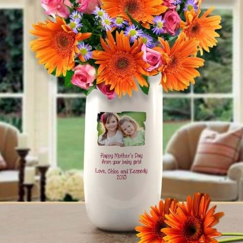 Personalized Flower Vase Handmade