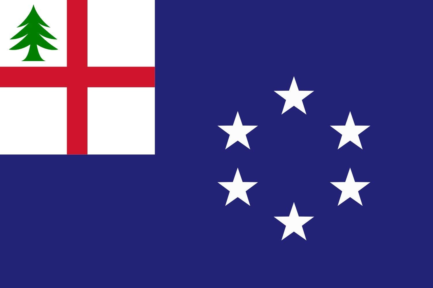 Amazon Com Magflags Large Flag New England As Designed By Albert Ebinger Of Ipswich Ma Adopted By The New England Governor S Conference On 8 June 19 Landscape Flag 1 35m