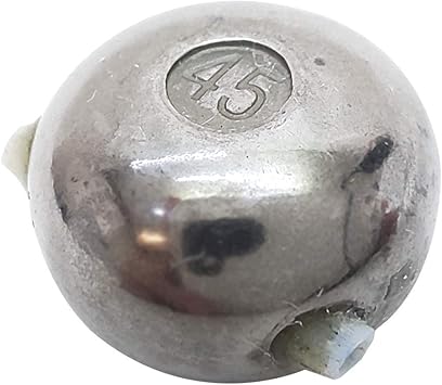 Amazon タイラバ タングステン ヘッド 45グラム 1個 鯛ラバ 遊動式 交換用 自作 ライン保護チューブ付き 鯛カブラ ディープタイラバ 真鯛 大鯛 青物 底物 仕掛け シンカー アートプロ オモリ シンカー