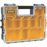 DEWALT DWST14825 10-Compartment Deep Pro Part/Tool Organizer with Metal Latch