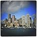 3dRose LLC 8 x 8 x 0.25 Inches Mouse Pad, Boston Downtown Skyline in Spot Light (mp_21730_1)