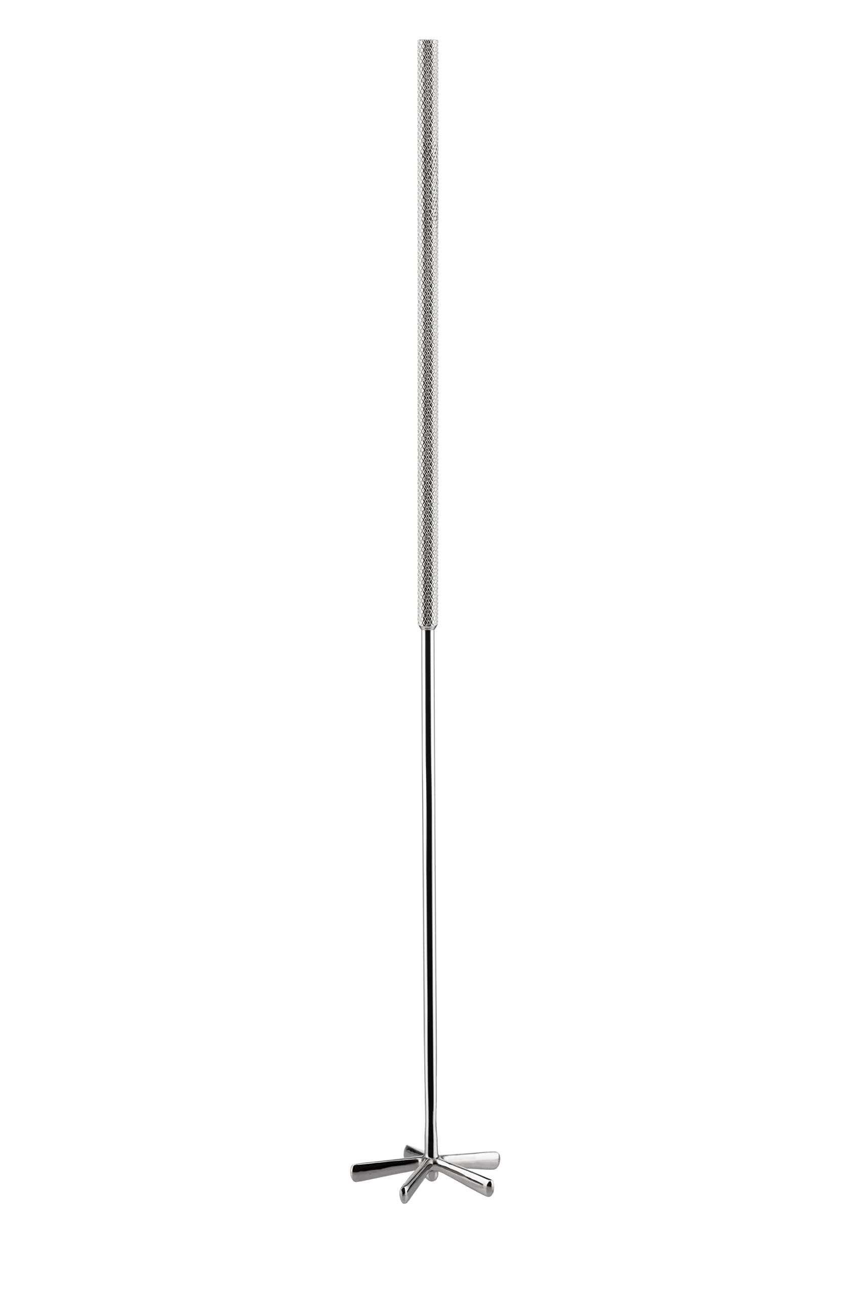 Alessi The Tending Box GIA30 - Baton Lélé Design Bar Mixing Spoon for Cocktails, in 18/10 Stainless Steel with Knurled Handle