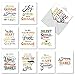 10 Small Thank You Greeting Cards with Envelopes, All-Occasion ‘Words of Appreciation’ Note Cards Featuring Artfully Rendered Quotes about Gratitude (4