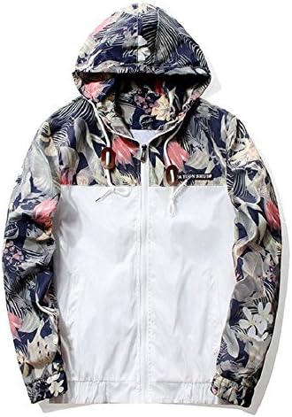 Calvary Floral Bomber Jacket Mens HipHop Hooded Flowers Clothing Coats Outerwear