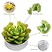 COCOMOON Cactus Candles, Handmade Delicate Succulent Cactus Candles Perfect Cactus Tealight Candles for Birthday Party,Wedding, Spa, Home Decor Birthday Wedding Party（ 6 Pcs）