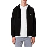 Lacoste mens Classic Fit Hooded Zippered Sweatshirt