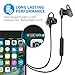 Charmast Bluetooth in Ear Headphones Wireless Earphones Magnetic Earbubs IPX7 Waterproof Noise-Cancelling Sports APTX for Running Exercise Gym (cm-7 Pro Blackout)