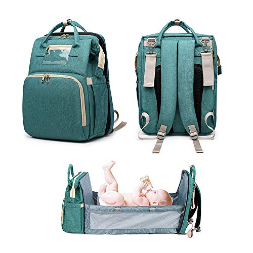 3 In 1 Travel Bed Foldable Diaper Changing Station Portable Crib for