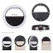 Efanr Selfie Ring Light, USB Rechargeable 36 LED Clip On Cell Phone Camera Light Fill-in Lighting Spotlight for iPhone X 8 7 7 Plus 6 6S Plus iPad Samsung Galaxy HTC LG Smartphones (RK12 White)