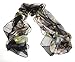 Bear Motion Collection - Womens 100% Silk Scarf with Butterfly Design (Medium (64