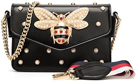 GMYAN Fashion casual pearl small square bag cartoon lovely trend Single Shoulder Satchel