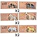 JOYIN 28Pack Gifts Cards with Zoo Animals Figures for Boys Girls, Greeting Cards for Classroom Exchange, Kids Party Favors School Game Prize Toys