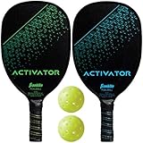 Franklin Sports Pickleball Paddle and Ball Set - Wooden - Activator - 2 Player - USAPA Approved