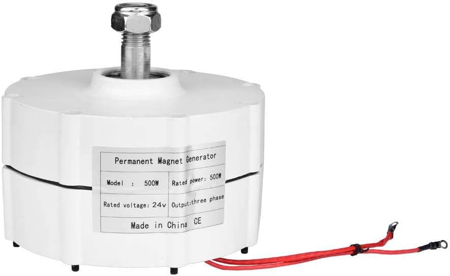 Wind Generator, 3-Phase Alternator Permanent Magnet Power Generator(500W24V/48V)