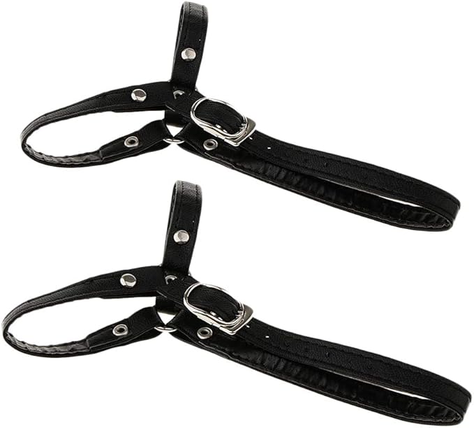 Amazon Co Jp Sharprepublic 女性取り外し可能な靴ストラップ緩いかかとウェッジフラットシューズを保持するための靴ひも マットブラック 服 ファッション小物